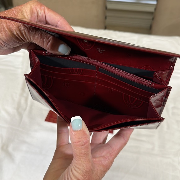 ❤️❤️❤️‍🔥❤️‍🔥NEW CARTIER BIRTHDAY CONTINENTAL WALLET❣️❣️❣️❣️❣️ - Picture 9 of 15
